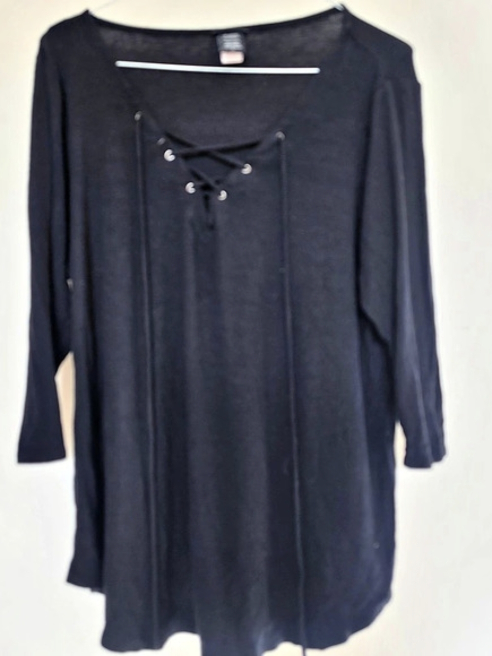 Torrid Black Tunic Size 0 Like New